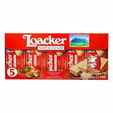 Вафли loacker napolitaner 90 г. Buy Loacker Napolitaner Hazelnut Cream Crispy Filed Wafer 225g Online Shop Food Cupboard On Carrefour Uae