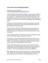 Have you lost contact, lost hope, and feel like he's slipping further and further away? Calameo How To Get Your Ex Boyfriend Back