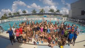 Campamento recreativo una acampada o campamento recreativo es una actividad en el medio natural, generalmente al aire libre, que implica alojarse una o más veces en una tienda decampaña. Panam Sports Comenzo El Campamento De Entrenamiento De Natacion Panam Sports En Miami Panam Sports
