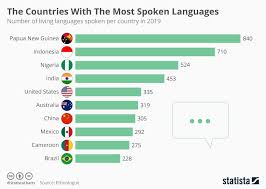 Infographic The Countries With The Most Spoken Languages Language Infographic Country