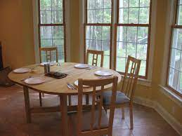 Kitchen Round Wooden Dining Table Wooden Dining Chairs With Linen Seat Glass Window Long Rustic Dining Table Round Dining Room Table Round Wooden Dining Table