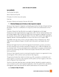 To sell the goods, and in the case of an agreement to sell he will have such a right at the time when the property is to pass. Pdf Law Of Sale Of Goods Notes Nanyumba Nicholas Academia Edu