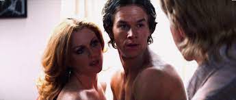 The lovely julianne moore gives it up in an on set epk for 'boogie nights'. Boogie Nights 1997