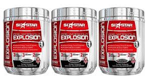 six star pre workout explosion review