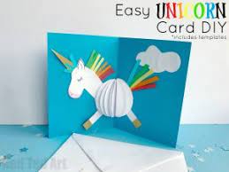 Just wait until you see the inside! Easy Pop Up Card How To Projects Red Ted Art Make Crafting With Kids Easy Fun