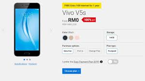 No, digi postpaid 48 promo plan with additional 3gb internet quota every month for 12 months is specifically bundled together with vivo y53. Digi Telco Officially Partners With Vivo Flagship Smartphone Now More Affordable Pokde Net
