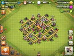 Shuriken Town Hall 6 Defense Base Town Hall 6 Clash Of Clans Town Hall