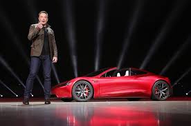 An Evening With The Tesla Faithful As Elon Musk Unveils A New Truck And Car New Tesla Roadster Tesla Roadster New Tesla