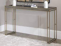 Get the best deal for uttermost console table tables from the largest online selection at ebay.com. Uttermost Cardew Charcoal Gray Brushed Brass 54 Wide Rectangular Console Table Ut25377