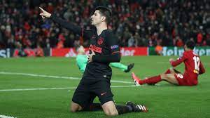 Liverpool have been cursed lmao. Atletico Madrid Anfield Took Its Toll On Alvaro Morata As Com