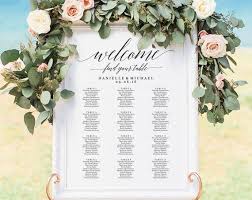 Wedding Seating Chart Sign Seating Chart Printable Seating Chart Template Seating Board Seating Plan Pdf Instant Download Bpb310_52