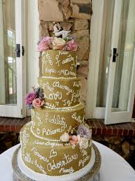 Wedding Cake With Inspirational Words Cheesecake Etc Modern Wedding Cake Wedding Cake Photos Custom Wedding Cakes