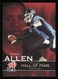 2007 Extreme Sports CFL #98 Damon Allen FHOF