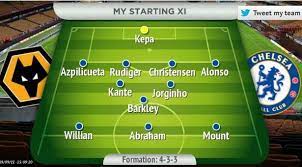 However, there appears to be no bad blood from tuchel's side with the german saying in august. Marcos Alonso Antonio Rudiger Willian Predicted Chelsea Team To Face Wolverhampton Wanderers Football London