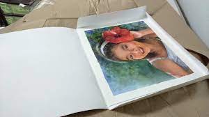 It takes skill and patience to blend the colors in just the right way while creating a cohesive piece. Diy Archival Storage For Unframed Watercolor Paintings Watercolor Paintings Watercolor Painting