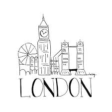 Black And White Simple Hand Drawn House Clipart Lovely City Sketch Of Your City Is A Great Reminder What A Great Place You Are Living In This Makes A Perfect Gift For City Sketch London Drawing Sketch Book