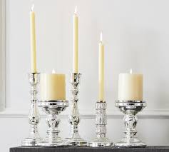 Select from our large selection of mercury glass candle holders and mercury glass vases. Antique Mercury Glass Candleholders Pottery Barn