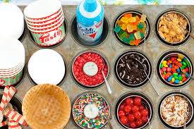This article ranks the best ice cream toppings, so you know what to add to your ice cream next time. Ice Cream Sundae Bar I Dig Pinterest