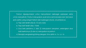 Puisi Lama Ppt Download