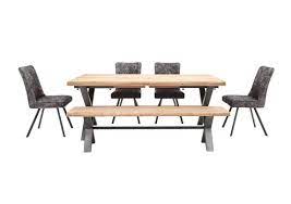 We offer a wide selection, big savings, financing and free shipping. Earth Large Dining Table 4 Dining Chairs And Large Dining Bench Furniture Village