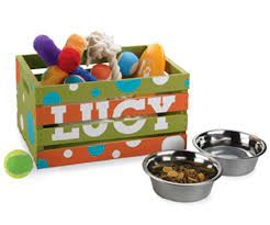 Create A Personalized Toy Box For Your Pooch Homejelly Dog Toy Box Diy Dog Toys Diy Dog Stuff