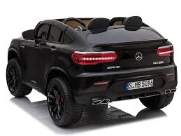 212 Volts Mercedes Glc63 Voiture Enfant Electrique Mercedes Noir 2 Pl