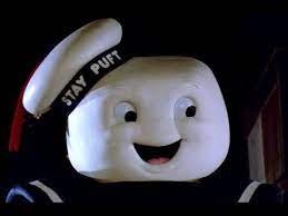 It features cute flared cap sleeves, capelet collar, red. Stay Puft Marshmallow Man Ghostbusters Youtube