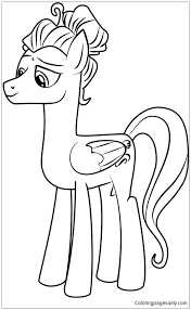 Printable cutie fluttershy coloring page. Zephyr Breeze From My Little Pony Coloring Pages Cartoons Coloring Pages Coloring Pages For Kids And Adults