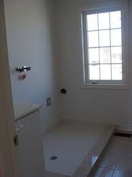 Building A Washing Machine Drain Pan Laundry Room Flooring Laundry Room Diy Floor Drains