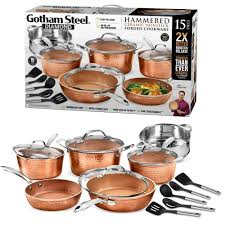 Gotham Steel 3-Pc. Nonstick With Stay Cool Handles 3-Pc. Aluminum Dishwasher  Safe Non-Stick Frying Pan, Color: Blue - Jcpenney