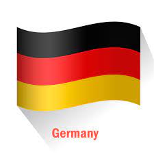 This flag introduced in the revolution of 1848 and was the same when the two germanys were separated. Free Vector Germany Flag Background