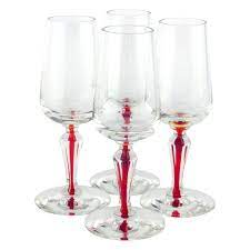Prohibition Era Vintage Morgantown Red Filament Cordial Glasses Available At The Hour Thehourshop Com Curat Cordial Glasses Cocktail Glassware Glassware