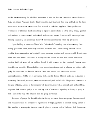Want to be the best version of yourself? Brief Personal Reflection Paper Final Week 8