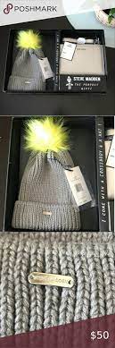 Steve Madden Hat And Xbody Gift Set Steve Madden Gift Set Grey Beanie