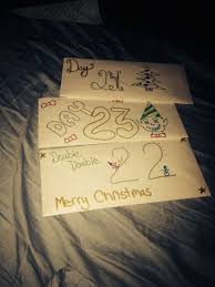 The Love Letter Advent Calendar I Made This For My Boyfriend This Year One Letter For Each Day Cute Ideas For Boyfriend Boyfriend Gifts Letters To Boyfriend