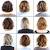 Thick Shoulder Length Wavy Hair