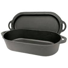 Bayou Classic Cast Iron Oval Fryer 7475 Bayou Classic Cast Iron Cookware Cast Iron
