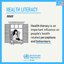 The more that patients are comfortable with online platforms, the more health information can be pushed to them. Who Europe On Twitter Covid19 Has Reconfirmed That Health Literacy Is An Important Influence On People S Health Related Perceptions Behaviours That S Why It S Vital To Understand Improve Health Literacy In The