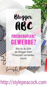 Blogger Abc F G Freiberufler Gewerbe Stylepeacock Happy Boho Interior Lifestyle Blog Geld Verdienen Tipps Blogger