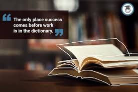 Studentlife Jobs The Only Place Success Comes Before Work Is In The Dictionary Vince Lombardi Facebook