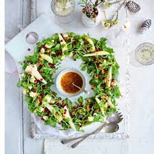 Christmas Wreath Salad Recipe Christmas Salad Recipes Easy Christmas Dinner Christmas Lunch Menu