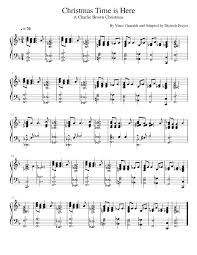 Download or print vince guaraldi christmas time is here sheet music notes, chords in minutes. Christmas Time Is Here Sheet Music For Piano Solo Musescore Com