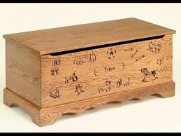 They are an essential organization furniture item for your child's playroom offering plenty of room inside. Wood Toy Chest Wooden Toy Box Youtube