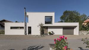 einfamilienhaus rankweil modern massivbau l form moderne architektur flachdach moderne architektur architektur flachdachhaus