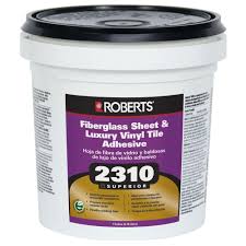 Roberts 2310 1 Gal Resilient Flooring Adhesive For Fiberglass Sheet Goods And Luxury Vinyl Tile 2310 1 The Home Depot Vinyl Flooring Adhesive Tiles Vinyl Tile Adhesive