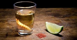 The Real Story Behind The Tequila Worm Mexican Drinks Mezcal Tequila Bottles
