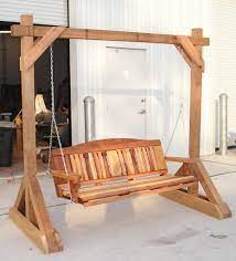 Woodworking Plans Free Standing Porch Swing Stand Ebay Diy Porch Swing Porch Swing Frame Porch Swing