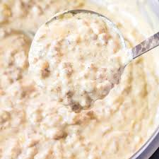Image result for sausage gravy biscuits