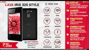Quick Facts - Lava Iris 325 Style