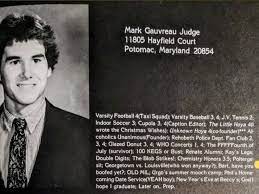 Brett kavanaugh just said mark judge's book, wasted, is fictionalized. Kavanaugh Character Witness Mark Judge In 1983 Yearbook Certain Women Should Be Struck Regularly Like Gongs Alternet Org